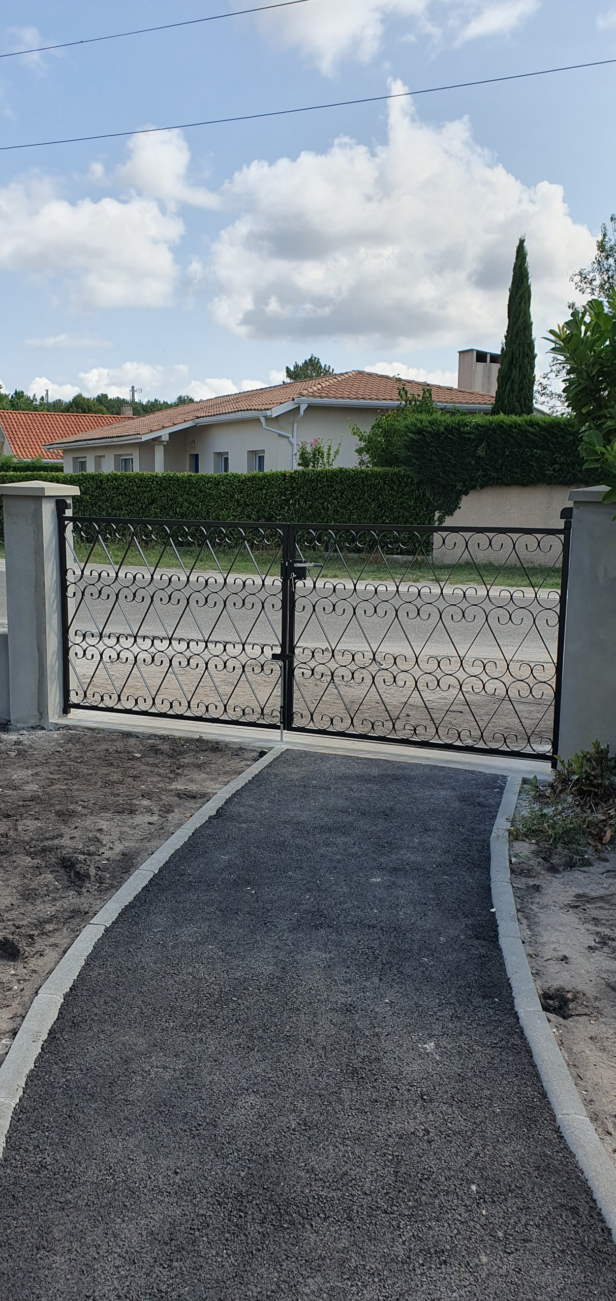 Restauration d'un portail battant