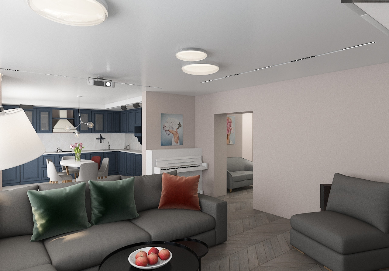 Квартира для семьи с тремя детьми