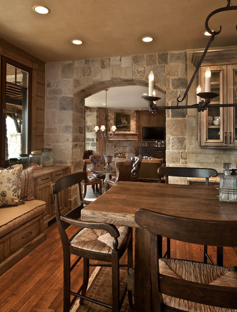 Wolfcreek Ranch rustico-cocina