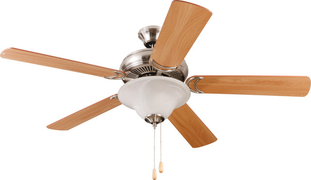 52 Decorator S Choice Ceiling Fan Brushed Polished Nickel