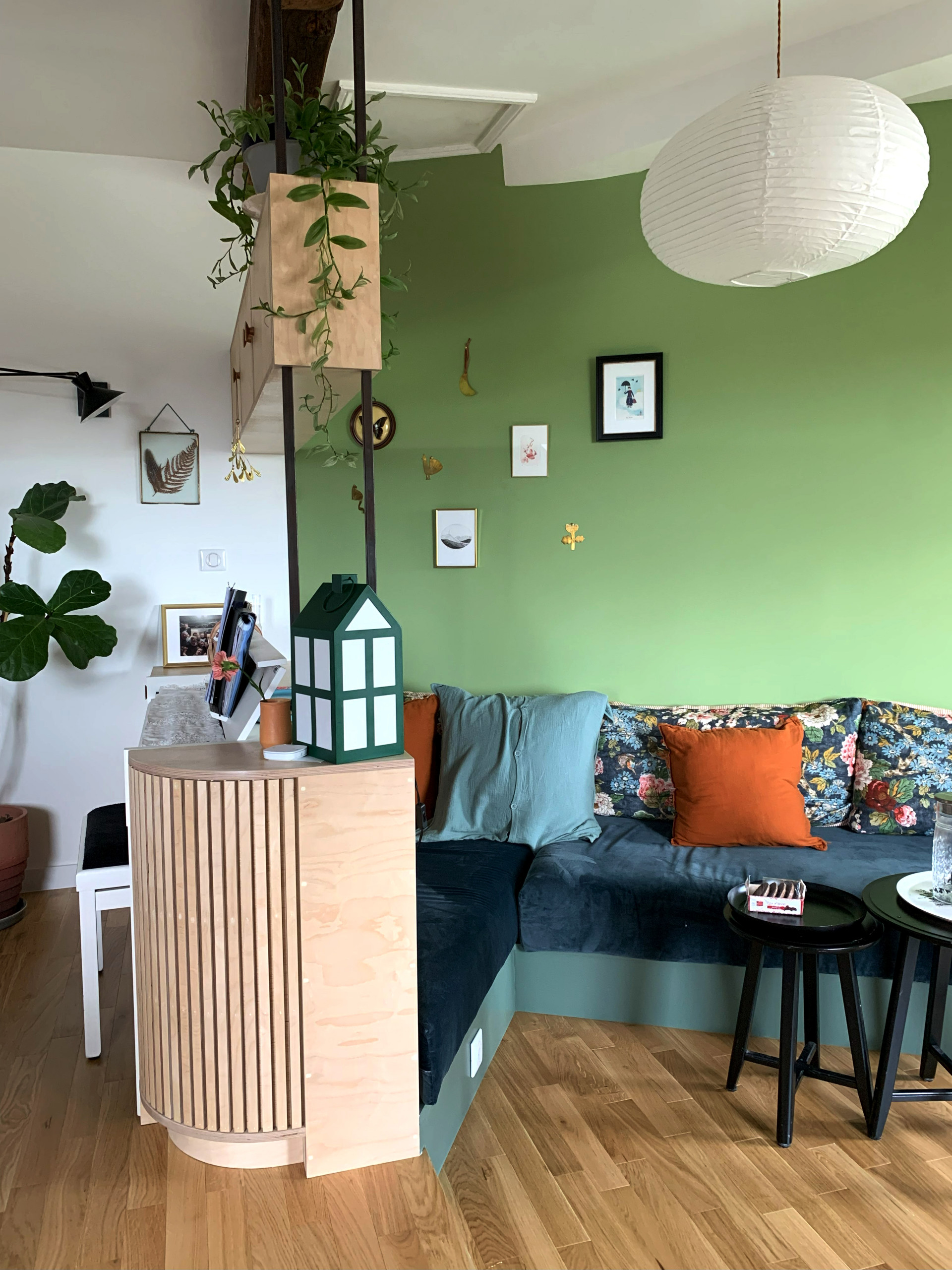 Rénovation d'un appartement mansardé