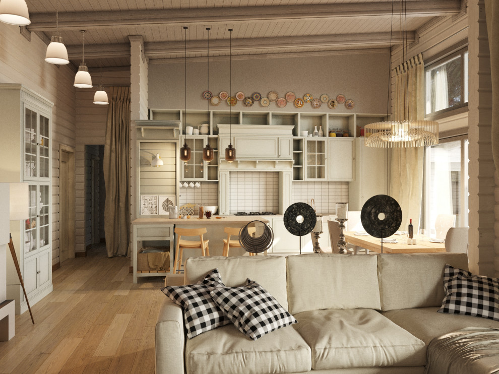 Интерьеры жилого дома в Новосибирске