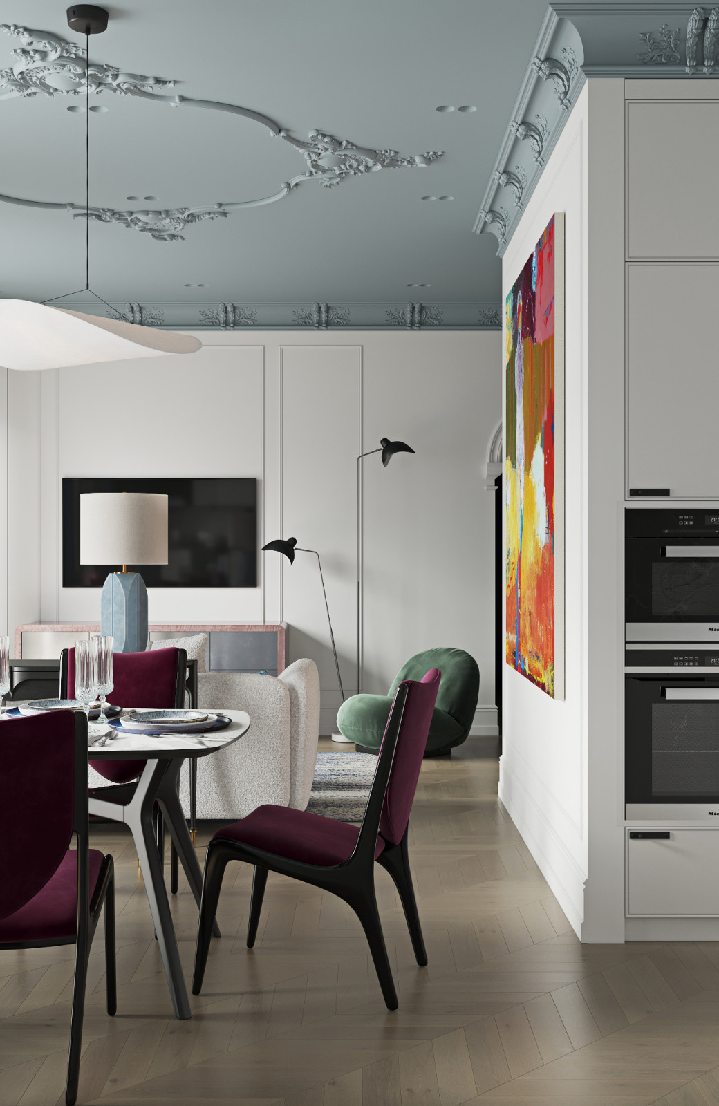 ЖК «Павелецкая сити» 97 кв.м