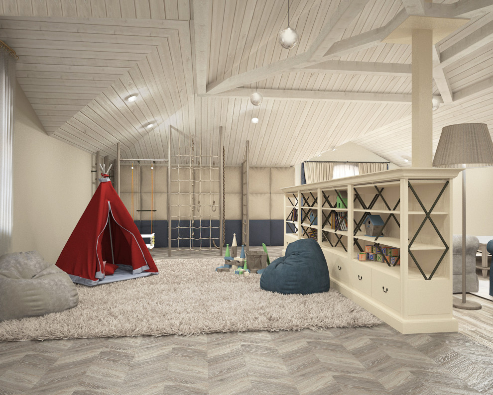 Дизайн-проект интерьера загородного дома 500 м2