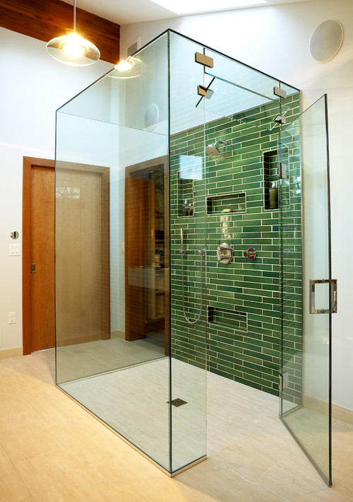 Glass Ceiling For A Steam Shower