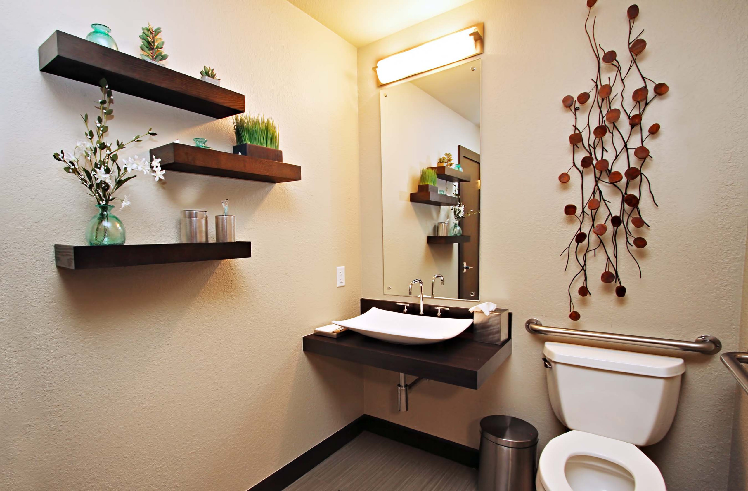 Dental Office - patient restroom - Modern - Denver - by Larson Design |  Houzz