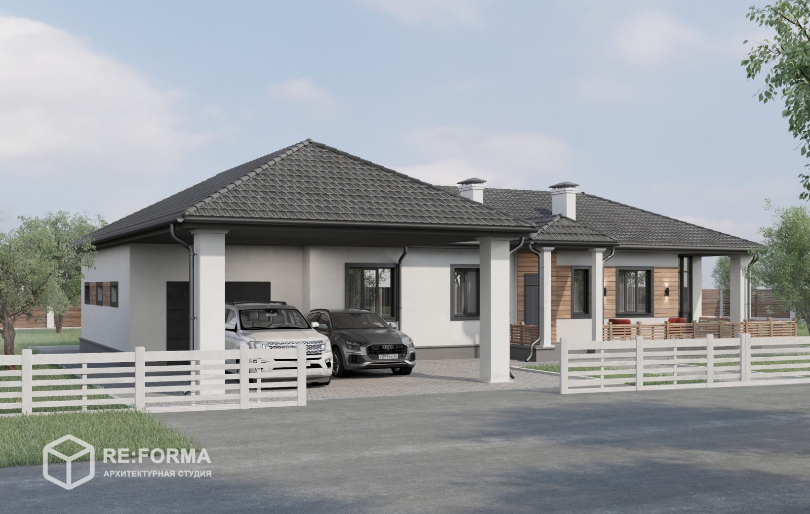 Дом в скандинавском стиле