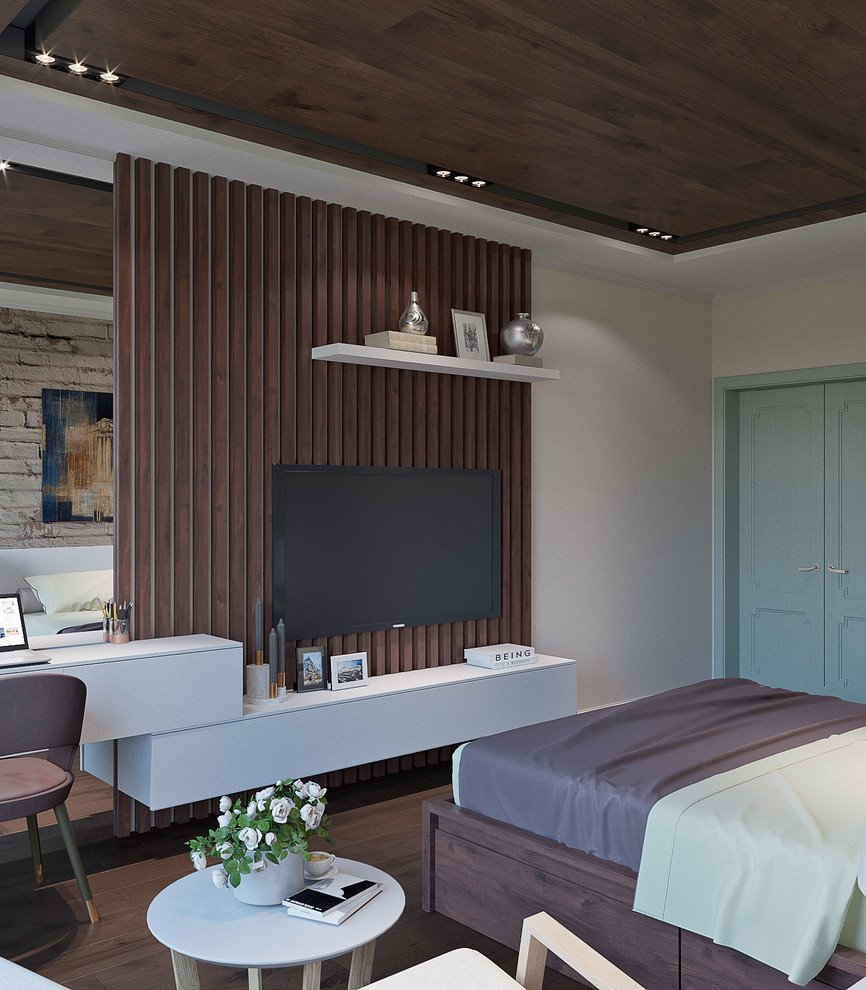 Мягкий лофт на московской набережной