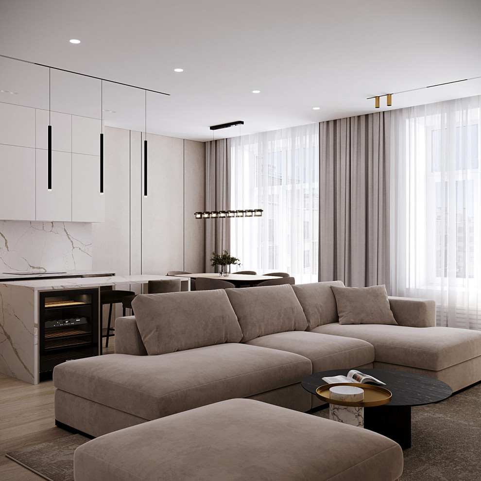 Проект квартиры в ЖК "Сосновка"