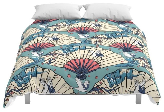 Society6 Oriental Fantasy Comforter Asian Comforters And