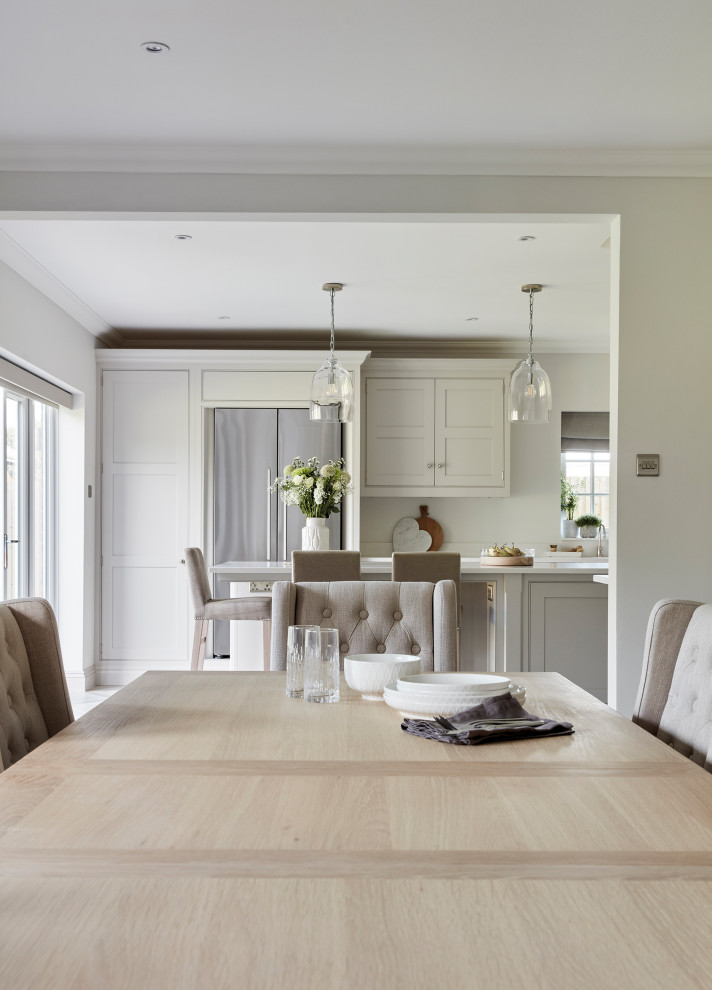 Grey Hartford Kitchen Design - Traditional - Kitchen - Hertfordshire ...