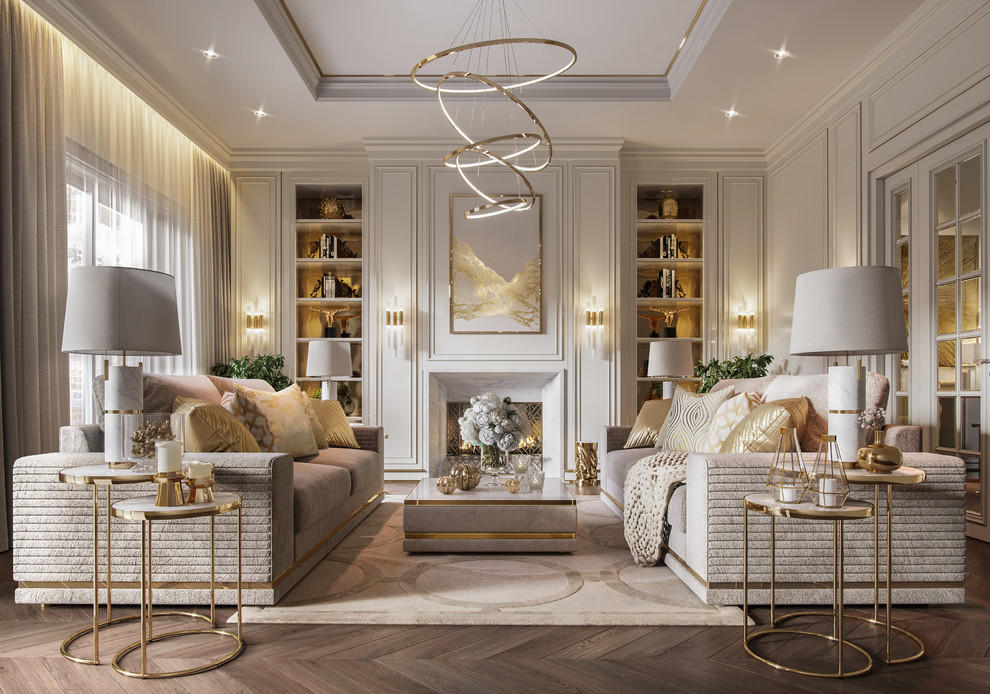 Стиль студии "Gold Accent" - современная классика, модерн