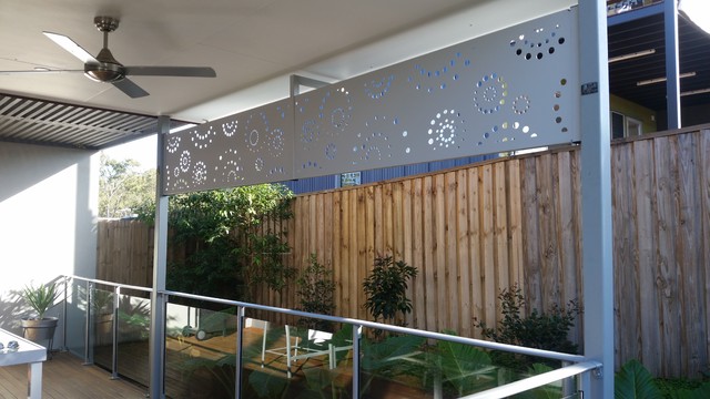 Privacy Screen Installation trendy-terrasse