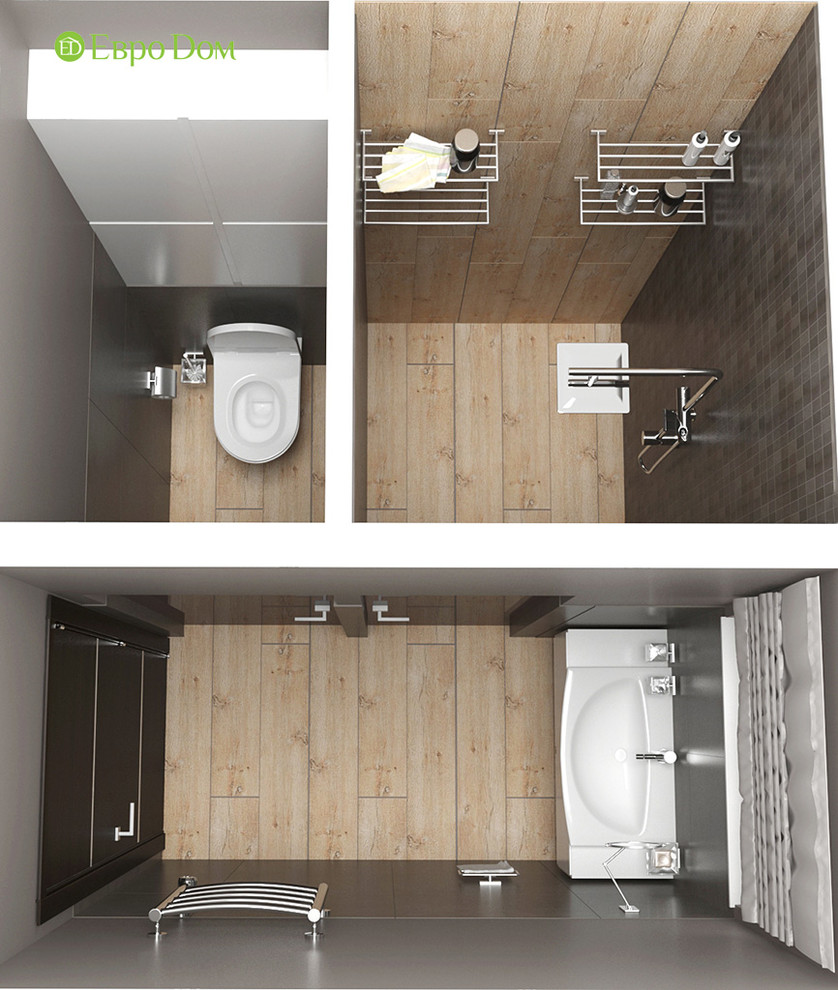 Дизайн интерьера коттеджа 490 кв. м в современном стиле