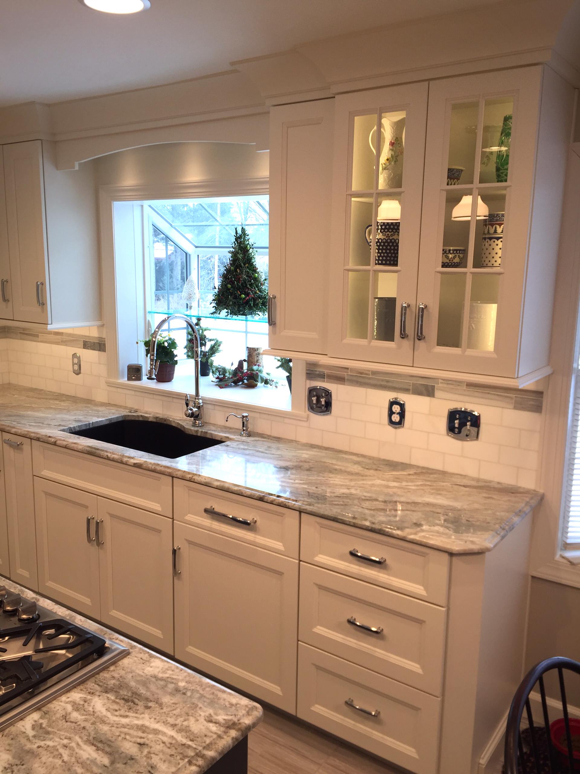 White & Gray Kitchen Remodel in Chambersburg, PA