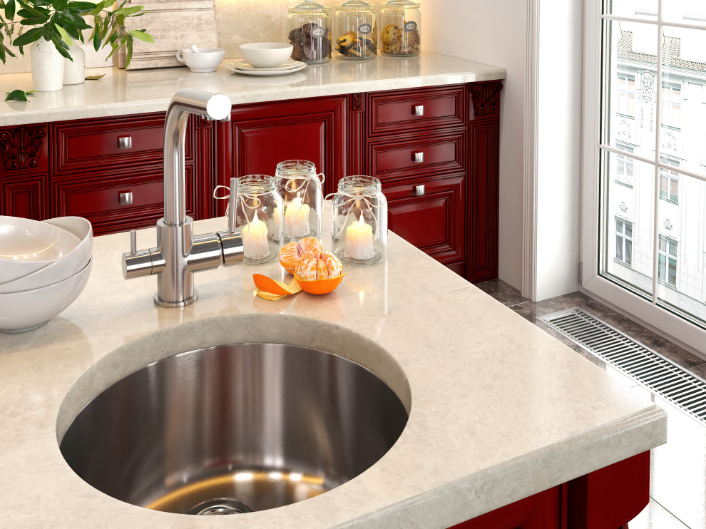 Кухонные мойки в интерьере