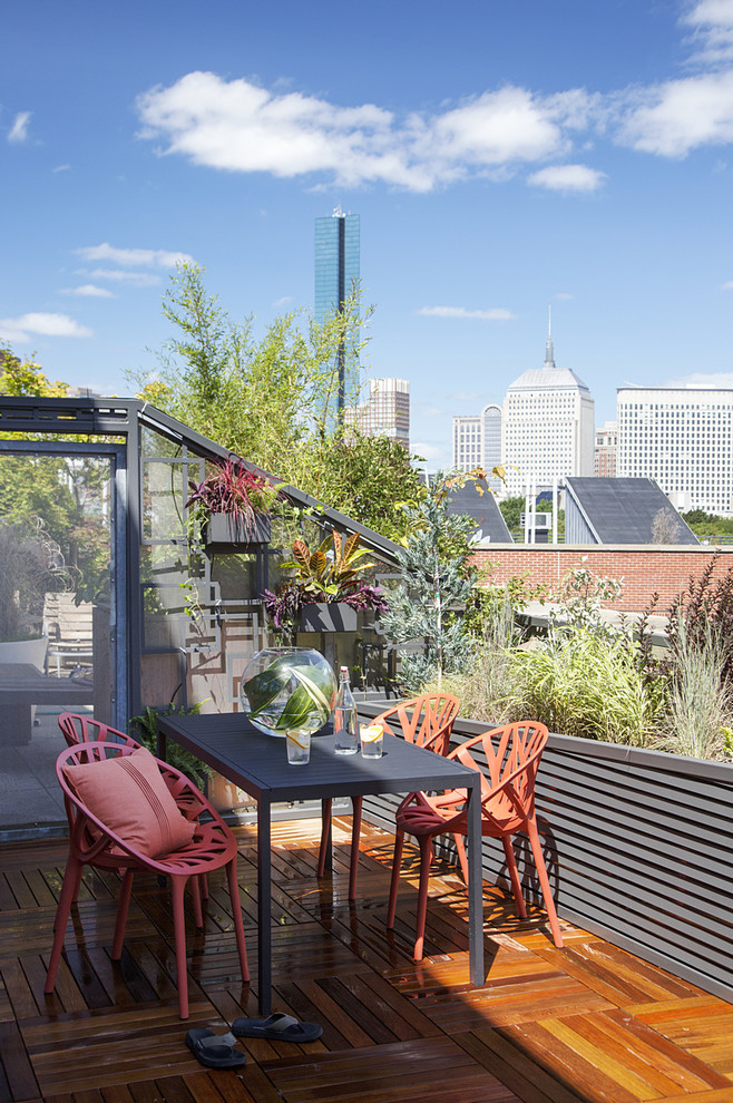 Family Loft - Contemporary - Deck - Boston - by ZeroEnergy Design