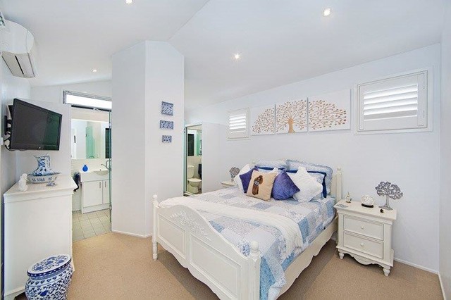 Plantation Shutters - DIY iseekblinds customer experiences contemporary-bedroom