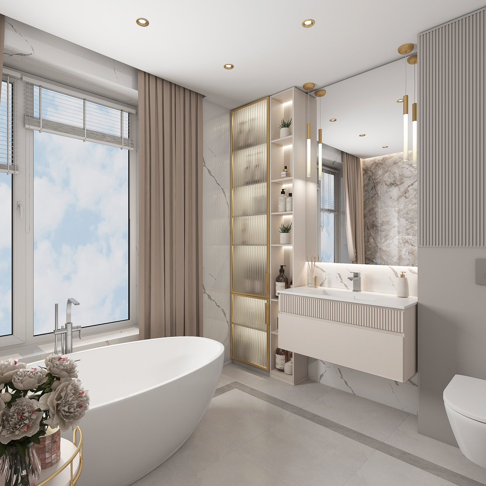 Проект в коттеджном посёлке Каменки