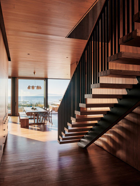 Surf House beach-style-staircase