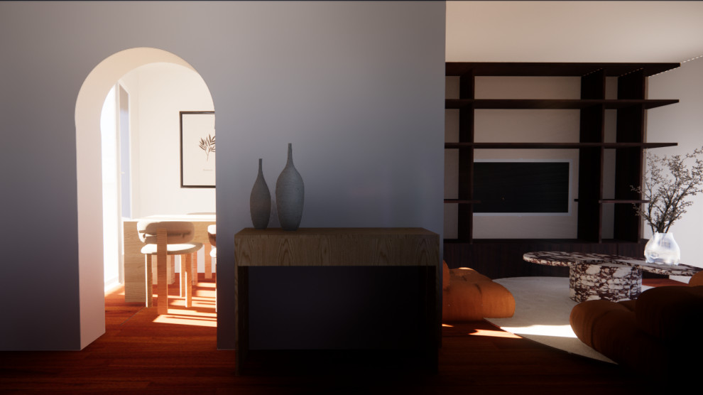 Courbevoie - Projet Laguna | Rénovation rez-de-chaussée, 40m²