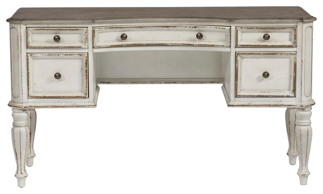 Magnolia Manor Vanity Desk Farmhouse Desks And Hutches By Liberty Furniture Industries Inc