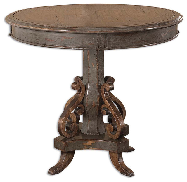Uttermost 25508 Anya Round Pedestal Table