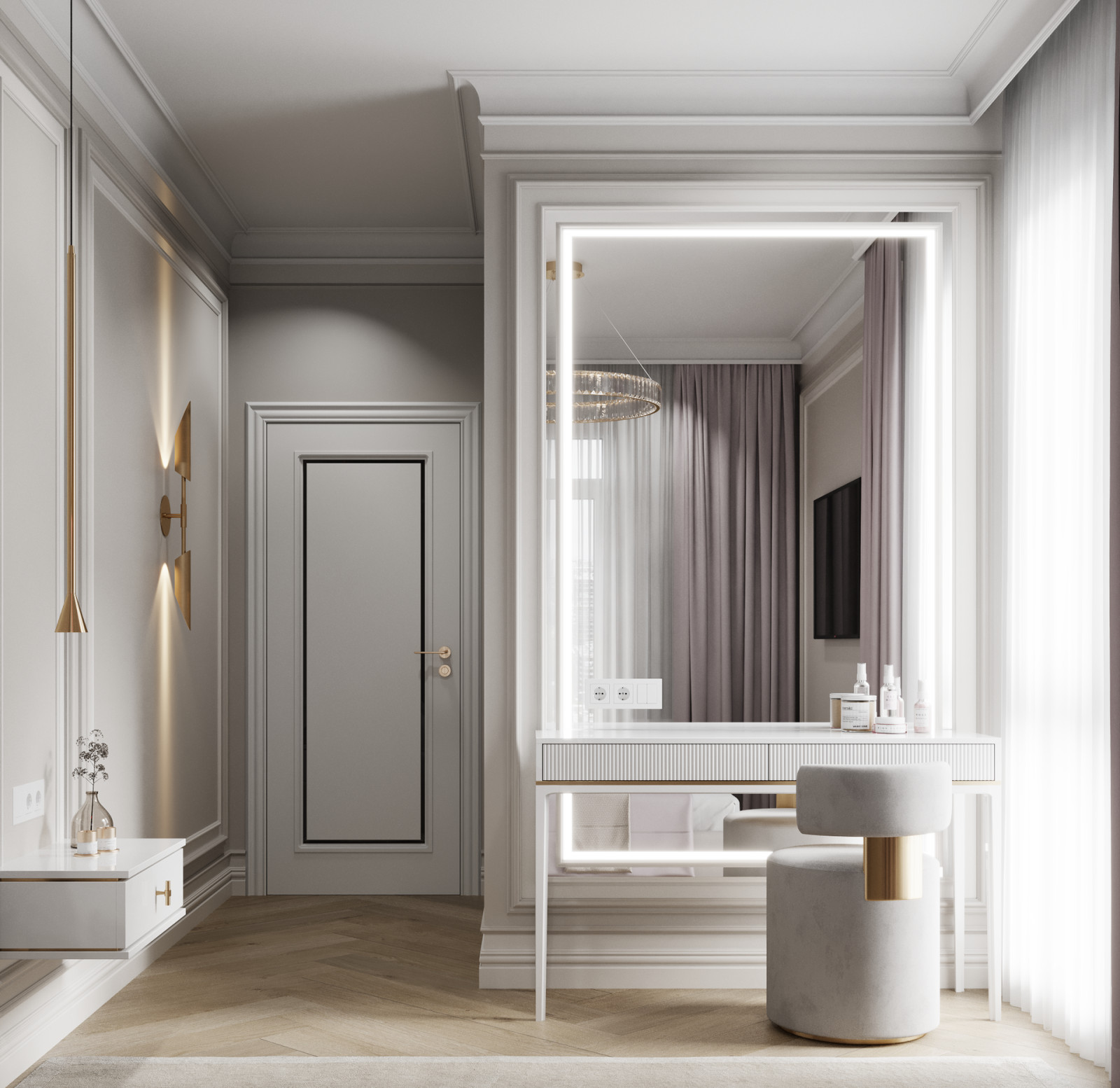 Дизайн-проект квартиры в ЖК «Комфорт Парк»