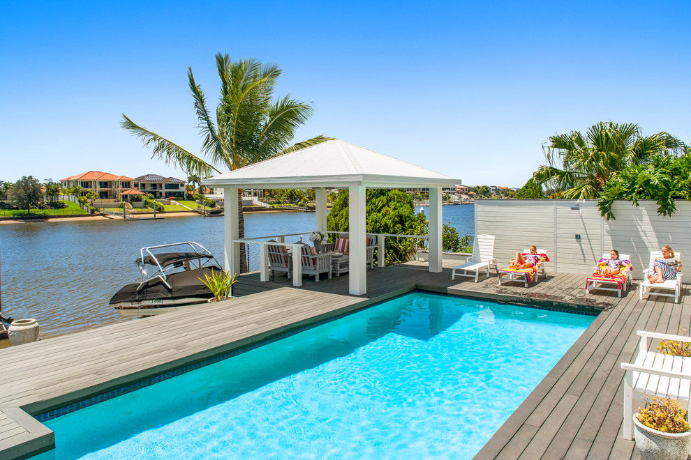 Modern pool in Gold Coast - Tweed.