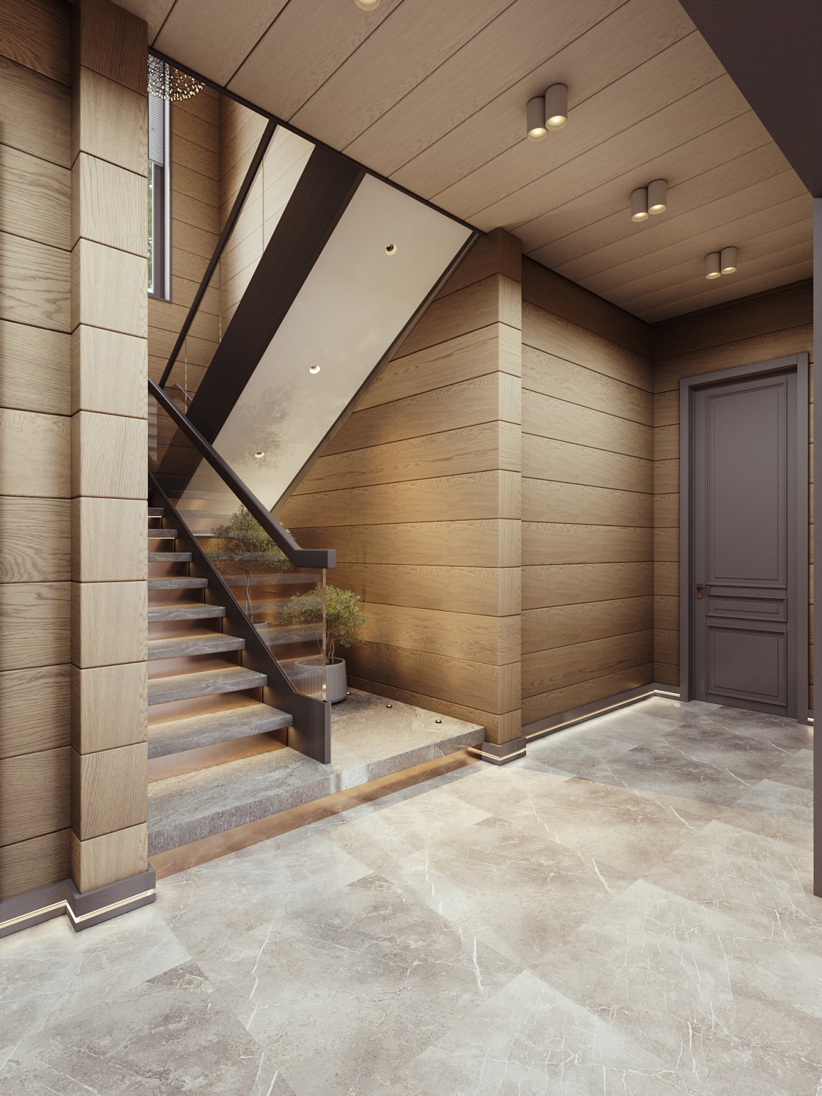 Интерьер загородного дома.