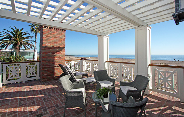 Hamptons Style maritimt-veranda