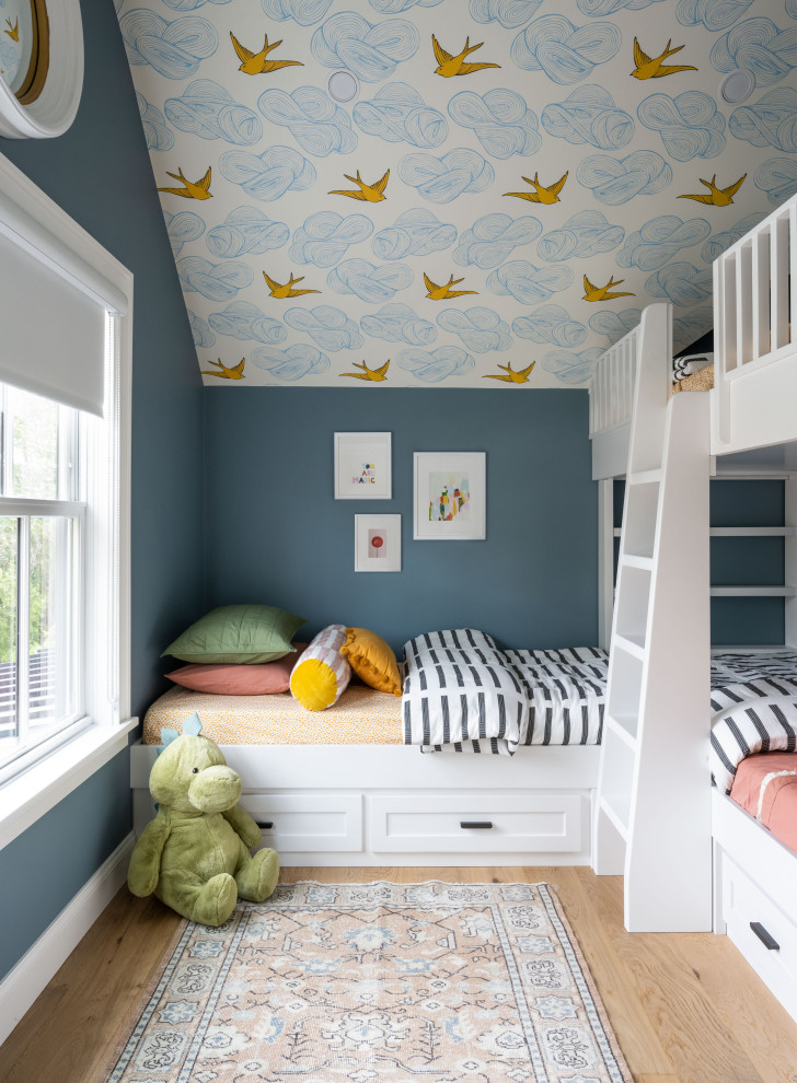 Inspiration for a country kids' bedroom in Boston.