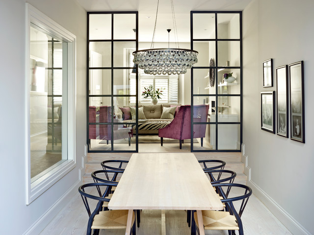 Victorian Home, Richmond contemporary-dining-room