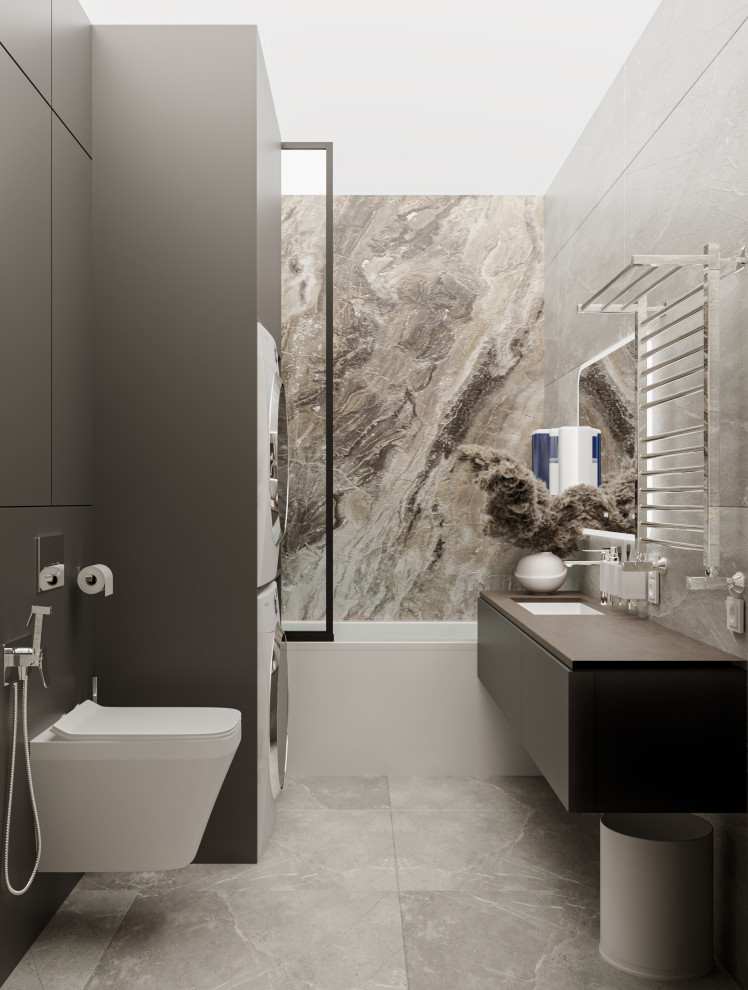 Двухкомнатная квартира в стиле хай-тек