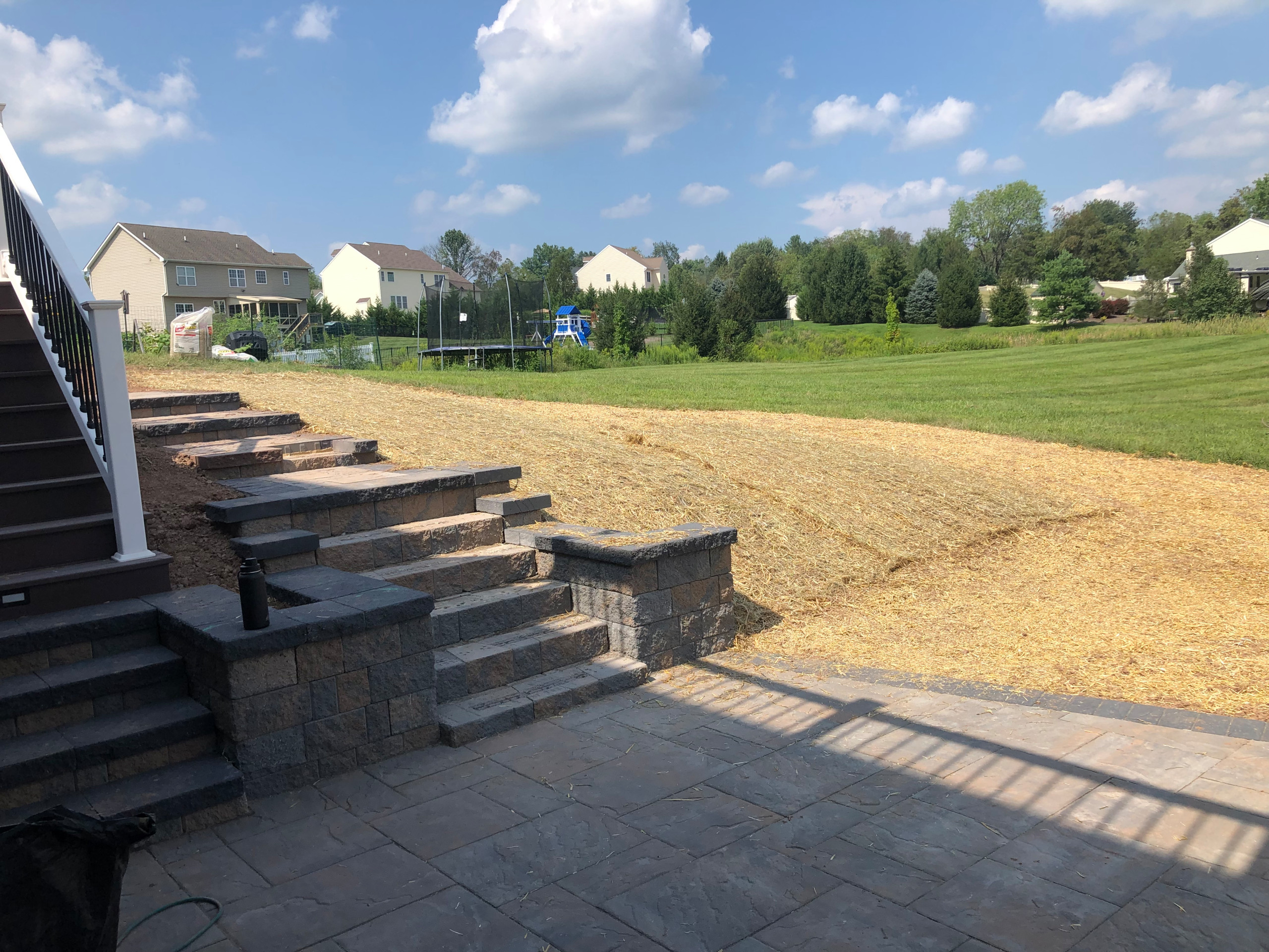 Patio/Steps/Firepit/SittingWall