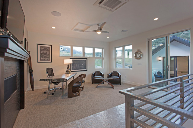 Cinnamon Ridge contemporary-home-office