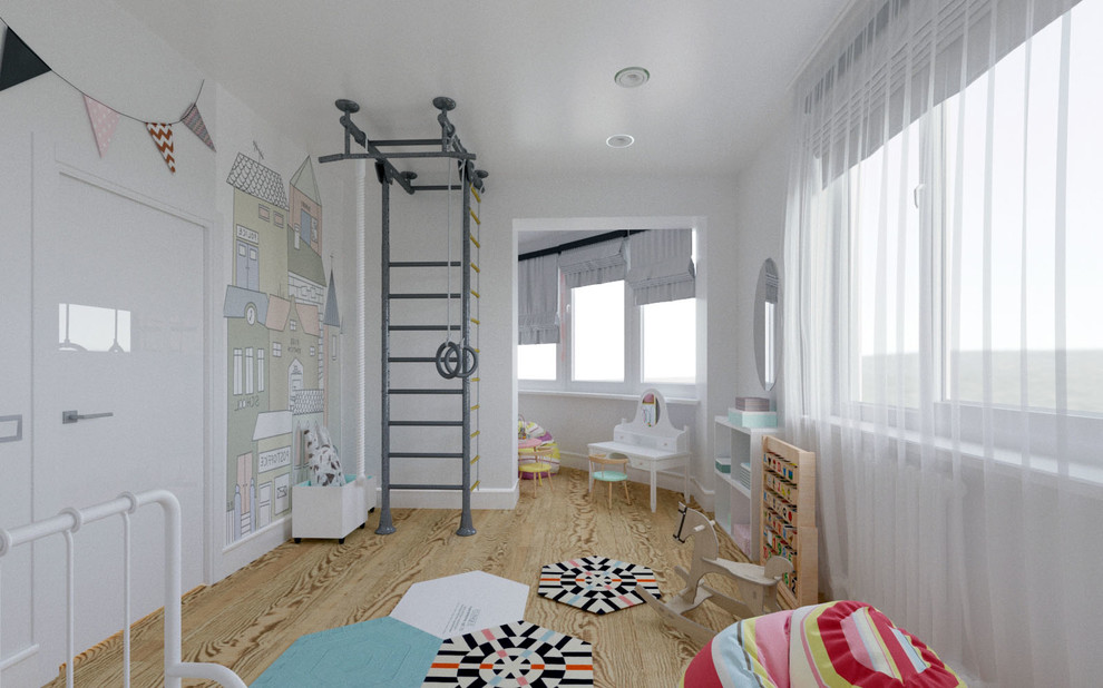 Квартира 90 кв.м в скандинавском стиле