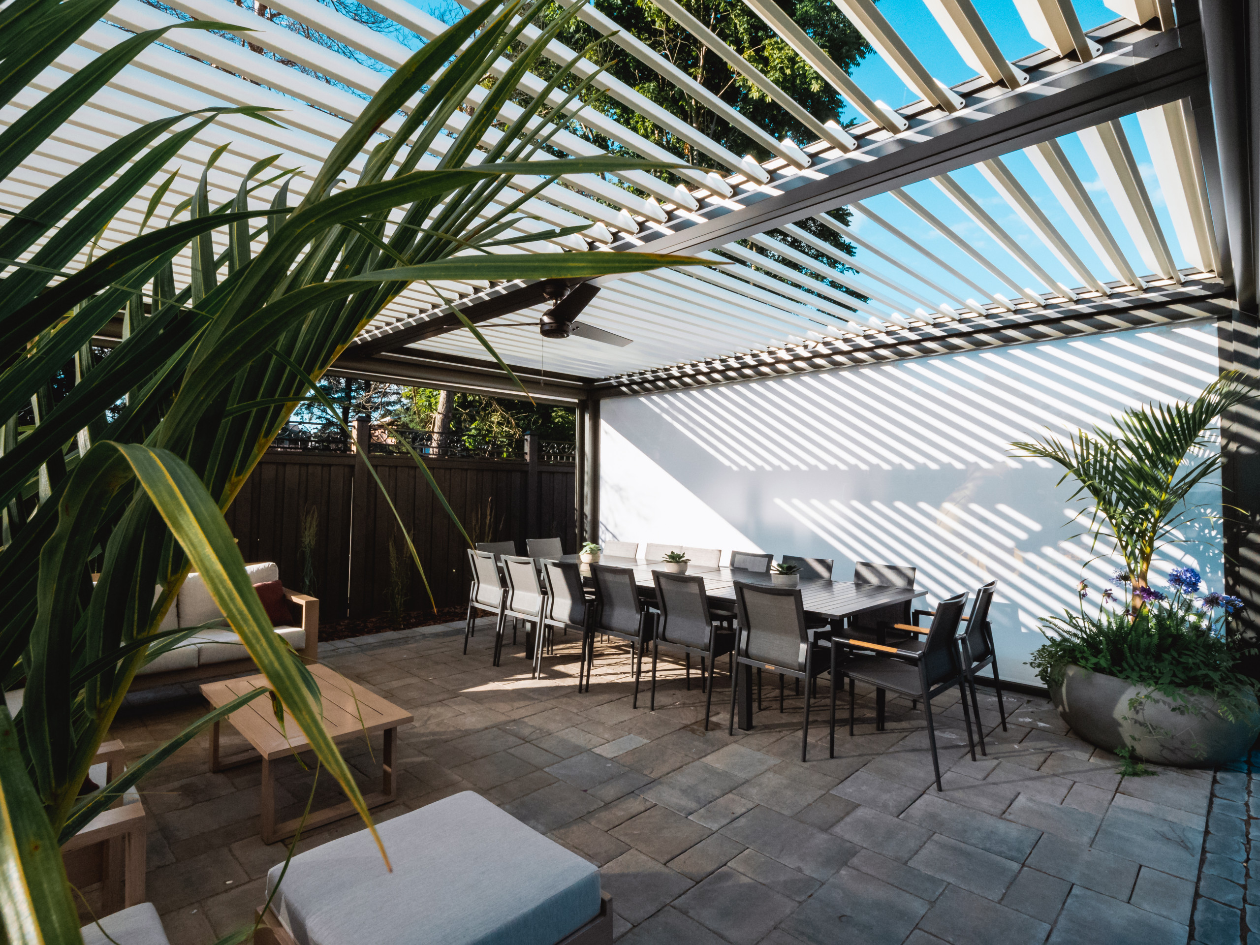 Louvered Pergola Systems