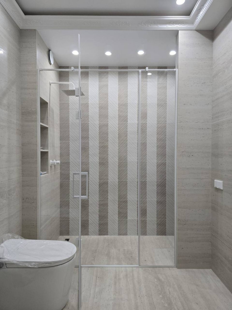 Душевая перегородка в ЖК Level