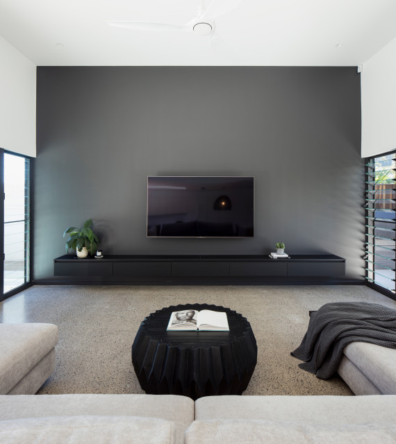 Bright Residence contemporary-vardagsrum