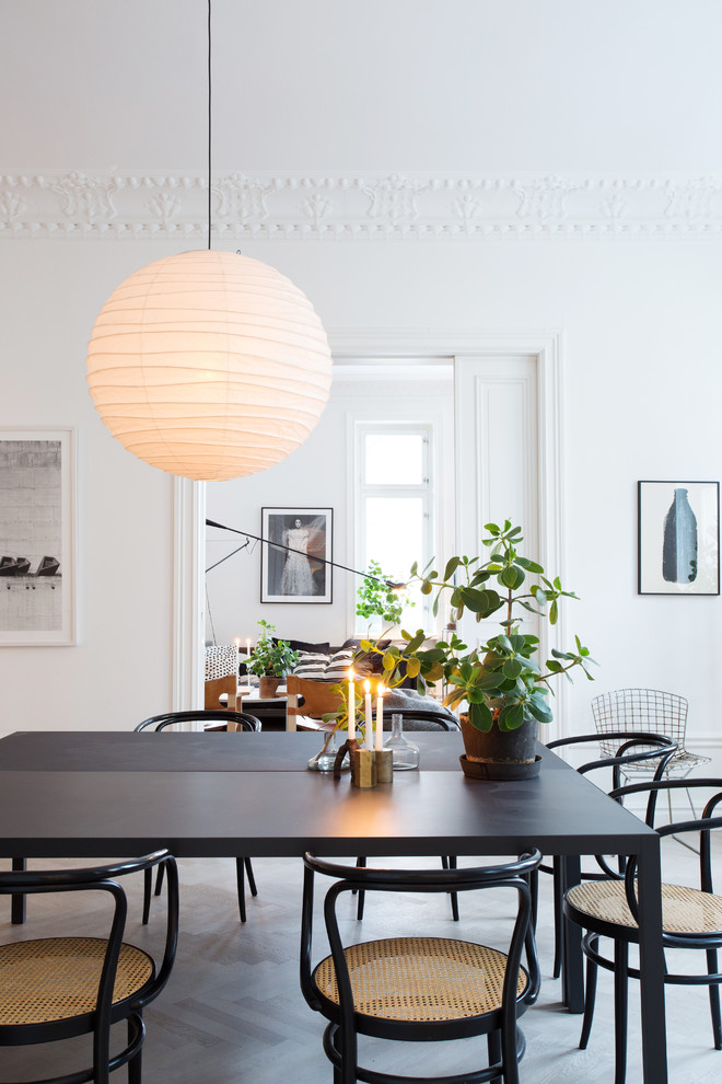 Scandinavian dining room in Stockholm.
