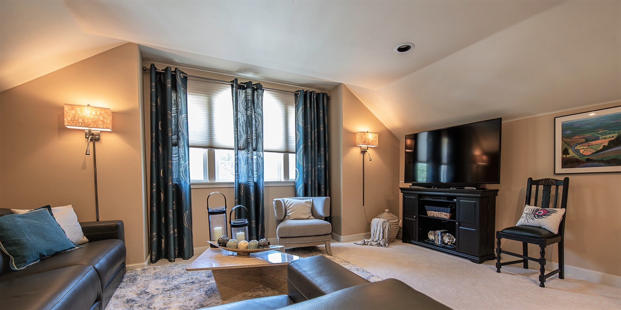 Mid-Century Modern Family Room