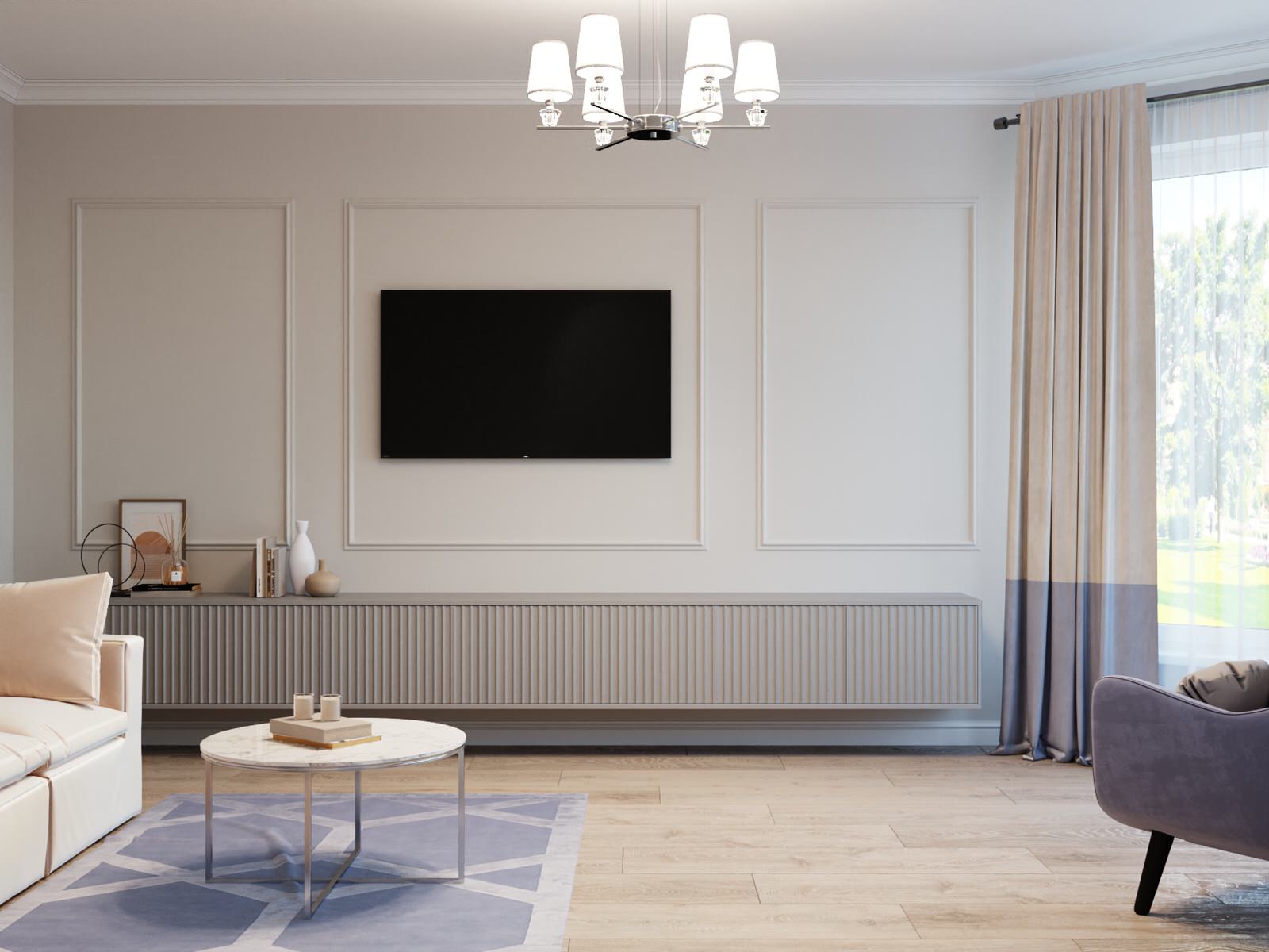 Загородный дом в стиле Неоклассика