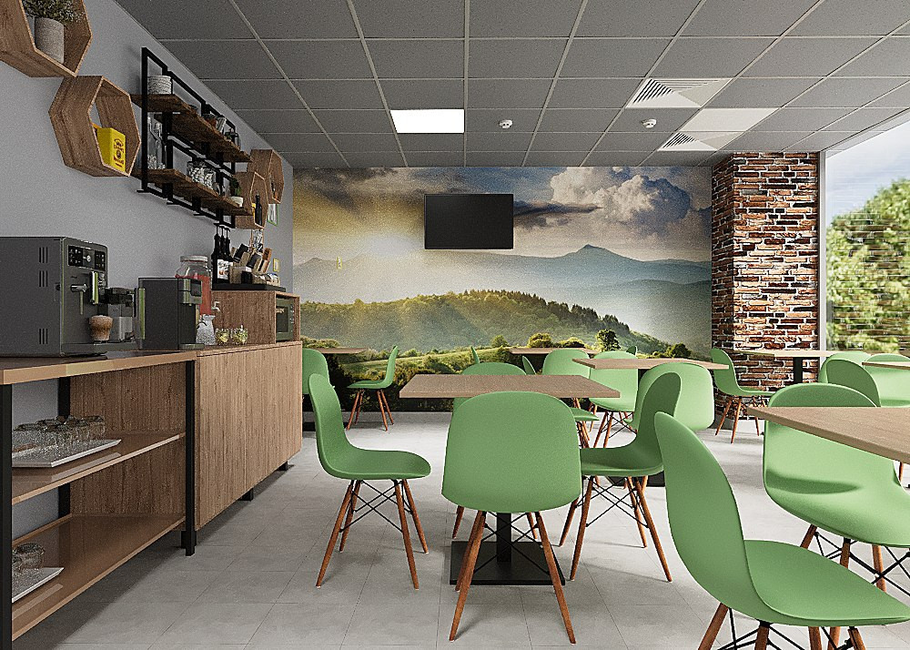 Служебный ресторан в гостинице Hilton