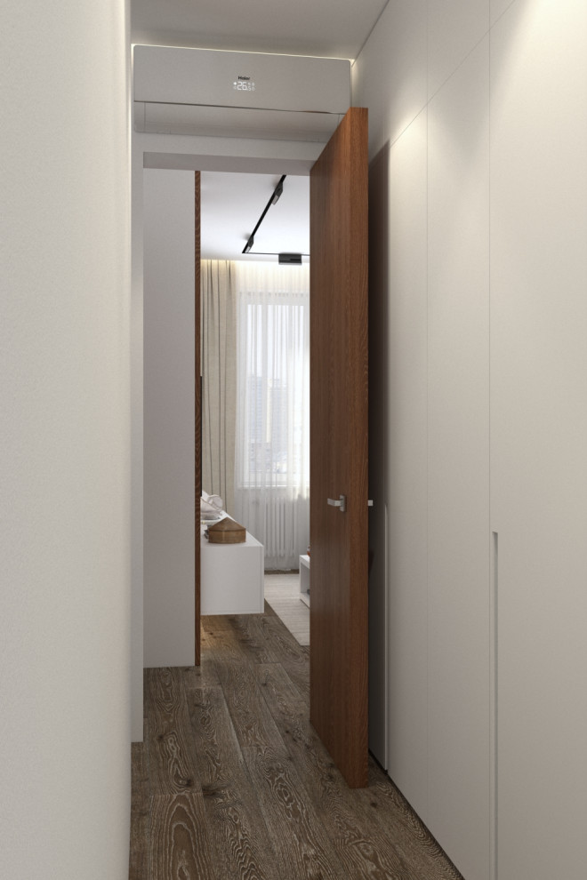 Монохромный с деревом