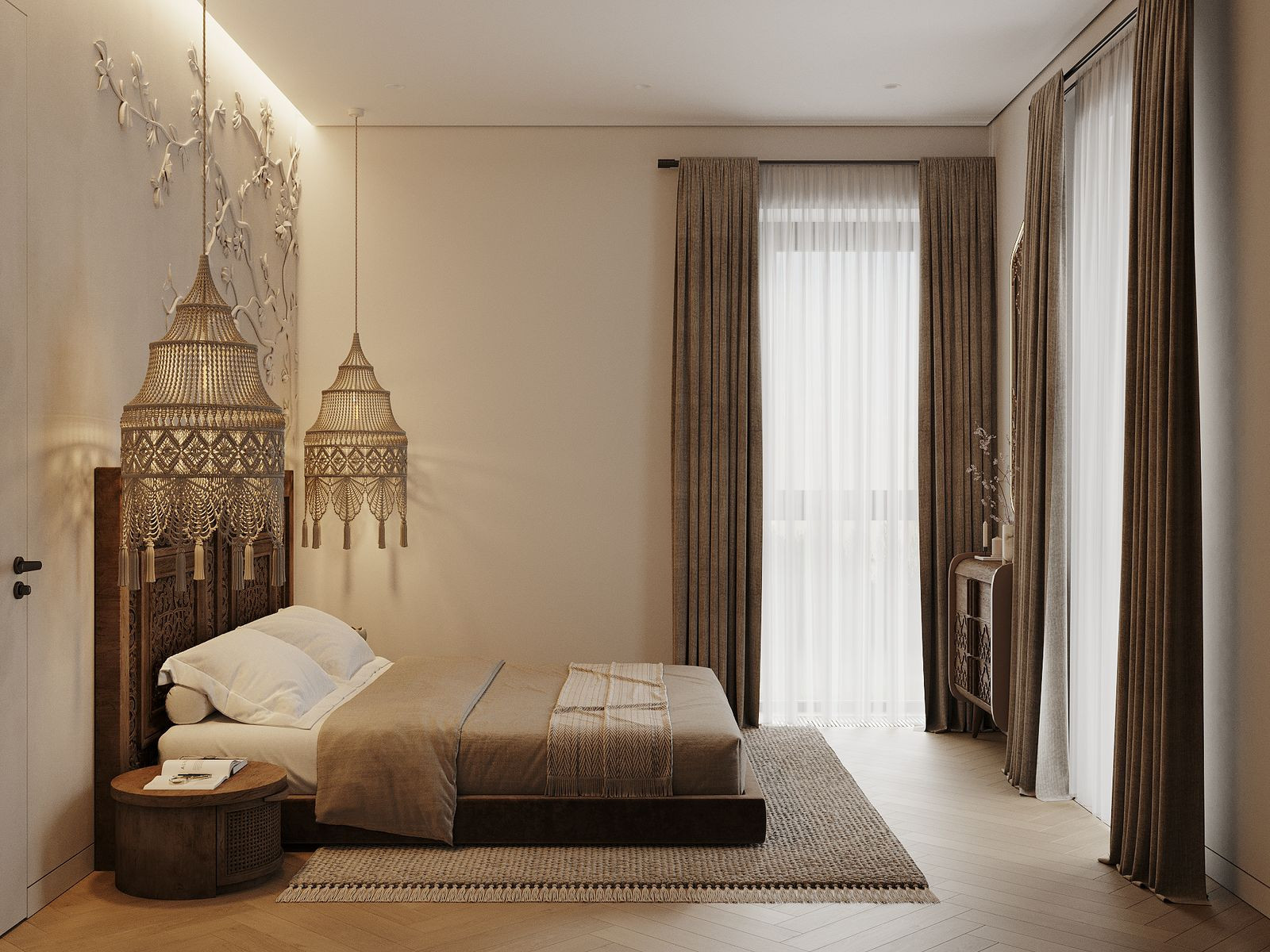 Спальня в гостевом доме