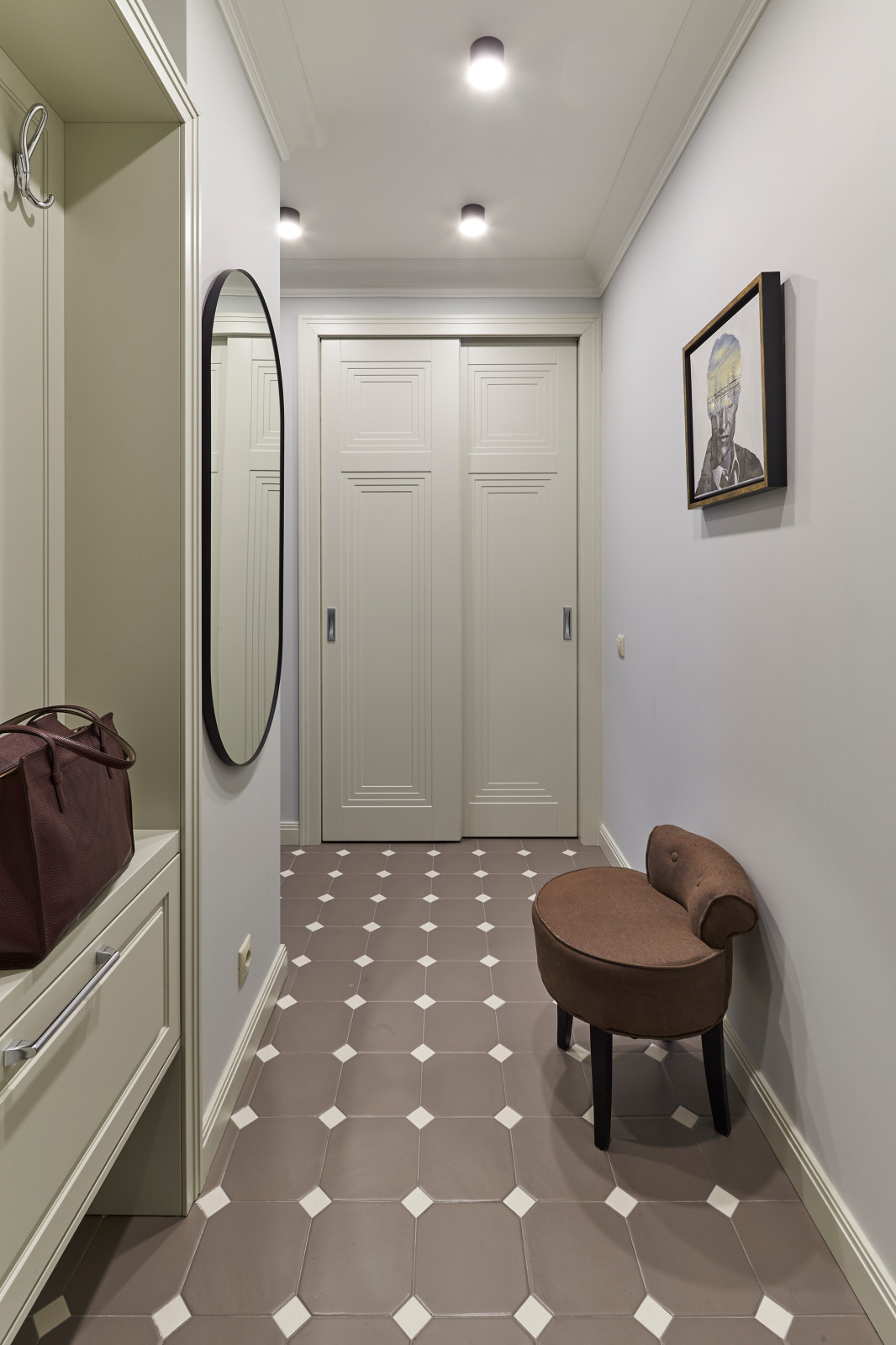 Прихожая с гардеробной