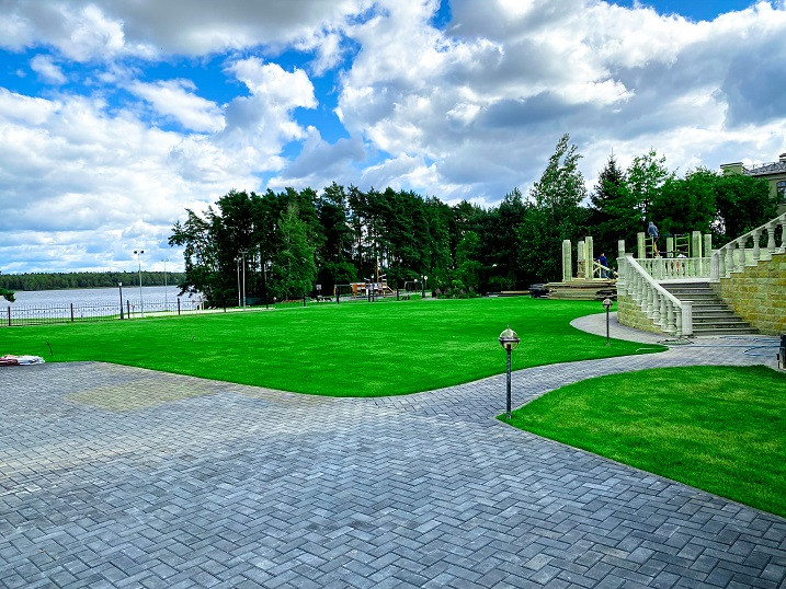 Создание рулонного газона