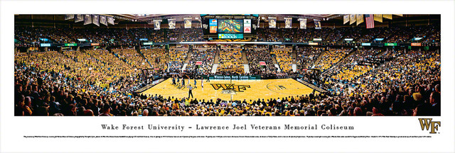 Blakeway Panoramas College Sports Posters End Zone Wake Forest Football Blakeway Panoramas College Sports Posters End Zone Wake Forest Football
