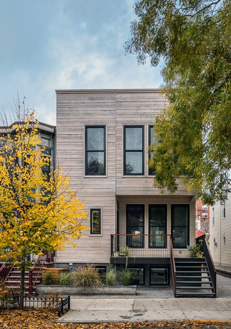 Windsor Terrace House trendy-hus-og-facade